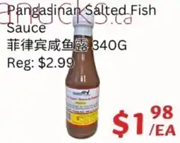 Ranch Fresh Supermarket Pangasinan Salted Fish Sauce offer