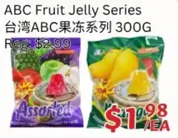 Ranch Fresh Supermarket ABC Fruit Jelly Series Assorted offer
