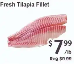 Blue Sky Supermarket Fresh Tilapia Fillet offer