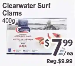 Blue Sky Supermarket Clearwater Surf Clams offer