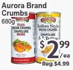 Blue Sky Supermarket Aurora Brand Crumbs offer