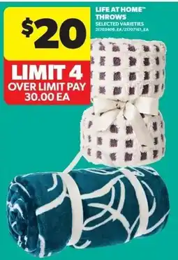 Dominion Life At Home Throws offer