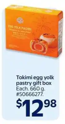 Walmart Tokimi egg yolk pastry gift box offer