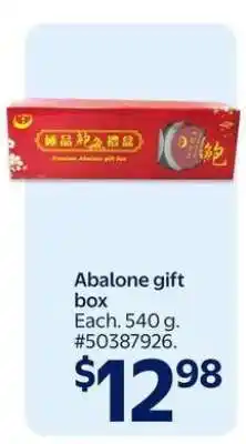 Walmart Abalone Gift Box offer