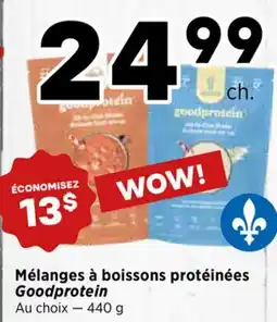 Val-Mont Mélanges à boissons protéinées Goodprotein offer