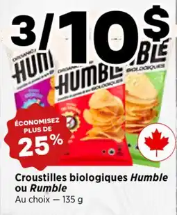 Val-Mont Croustilles biologiques Humble ou Rumble offer
