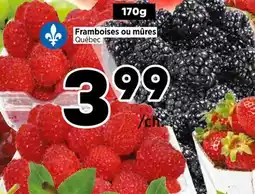 Val-Mont Framboises ou mûres offer