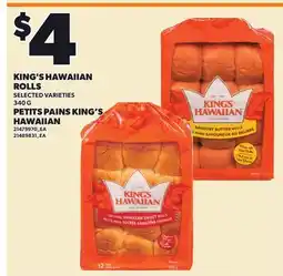 Independent City Market KING'S HAWAIIAN ROLLS offer