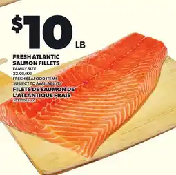 Independent City Market FRESH ATLANTIC SALMON FILLETS offer