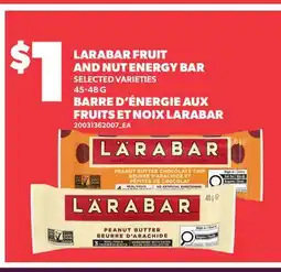 Independent City Market LARABAR FRUIT AND NUT ENERGY BAR offer