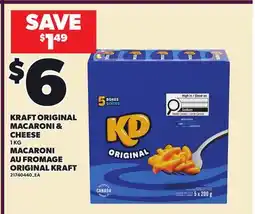 Independent City Market KRAFT ORIGINAL MACARONI & CHEESE offer