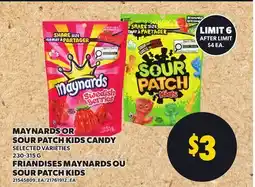 Independent City Market MAYNARDS OR SOUR PATCH KIDS CANDY offer