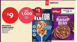 Independent City Market KELLOGG'S JUMBO CEREAL, 825 G-1.05 KG offer