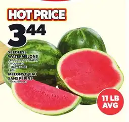Independent City Market SEEDLESS WATERMELONS offer