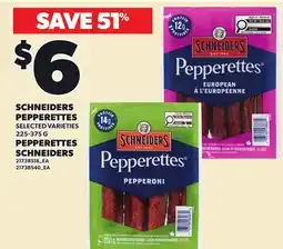 Independent City Market SCHNEIDERS PEPPERETTES offer