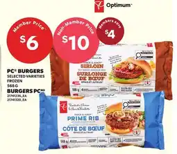 Independent City Market PC BURGERS offer
