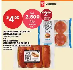 Independent City Market ACE GOURMET BUNS OR SAUSAGE BUNS, 4'S offer