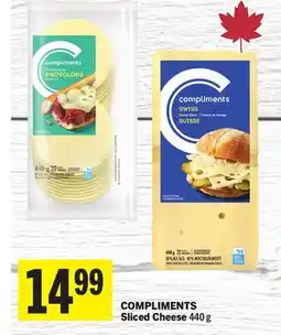 Foodland COMPLIMENTS Sliced Cheese offer