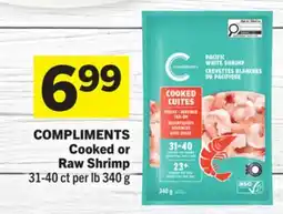 Foodland COMPLIMENTS Cooked or Raw Shrimp offer