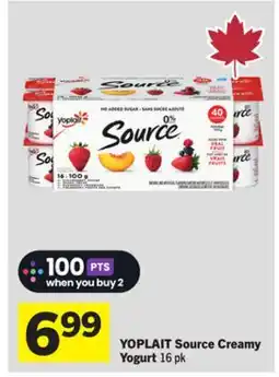 Foodland Source Creamy Yogurt offer