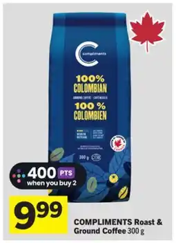 Foodland COMPLIMENTS Roast & Ground Coffee offer