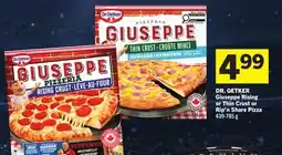 Foodland Giuseppe Rising or Thin Crust or Rip'n Share Pizza offer