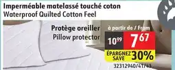 Sushi Shop Waterproof Quilted Cotton Feel Pillow protector offer