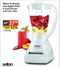 Sushi Shop Salton 8-speed Blender with Pulse 400w offer