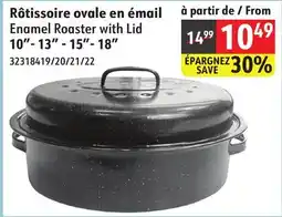 Sushi Shop Enamel Roaster with Lid 10- 13 - 15- 18 offer