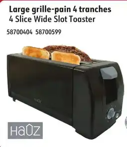 Sushi Shop Haûz 4 Slice Wide Slot Toaster offer