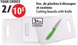 Sushi Shop Cutting boards with Knife offer