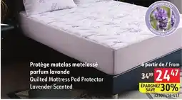 Sushi Shop Quilted Mattress Pad Protector Lavender Scented offer