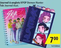 Sushi Shop KPOP Demon Hunter Tab Journal Asst offer