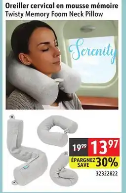 Sushi Shop Twisty Memory Foam Neck Pillow offer