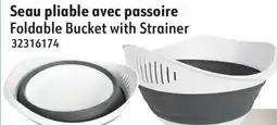 Sushi Shop Foldable Bucket with Strainer offer