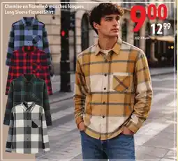 Sushi Shop Long Sleeve Flannel Shirt offer