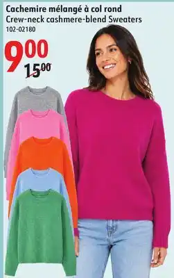 Sushi Shop Crew-neck cashmere-blend Sweaters offer