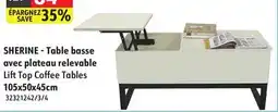 Sushi Shop Lift Top Coffee Tables offer