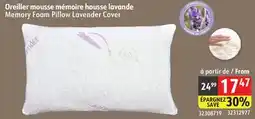 Sushi Shop Memory Foam Pillow Lavender Cover offer