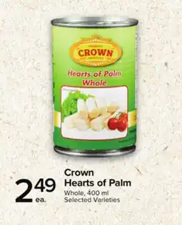 Metro CROWN HEARTS OF PALM offer
