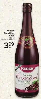Metro KEDEM SPARKLING JUICE offer