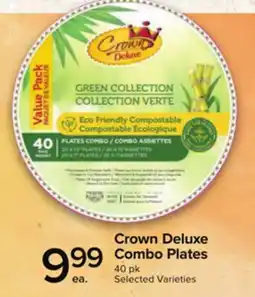 Metro CROWN DELUXE COMBO PLATES offer