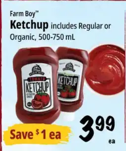 Farm Boy Farm Boy Ketchup offer