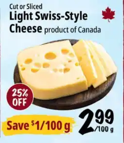 Farm Boy Light Swiss-Style Cheese offer