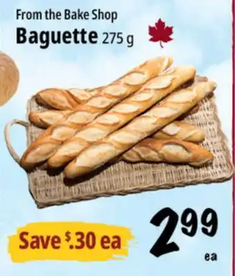 Farm Boy From the Bake Shop Baguette offer