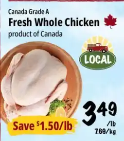 Farm Boy Fresh Whole Chicken offer