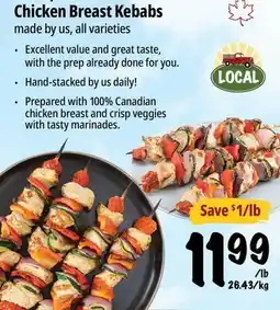 Farm Boy Chicken Breast Kebabs offer