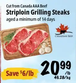 Farm Boy Striploin Grilling Steaks offer