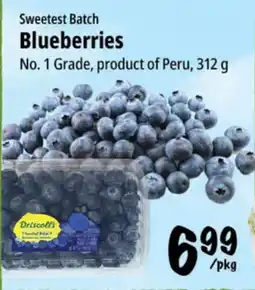 Farm Boy Driscoll's Blueberries offer