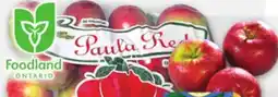Metro PAULA RED OR GINGER GOLD APPLES, LEMONS offer